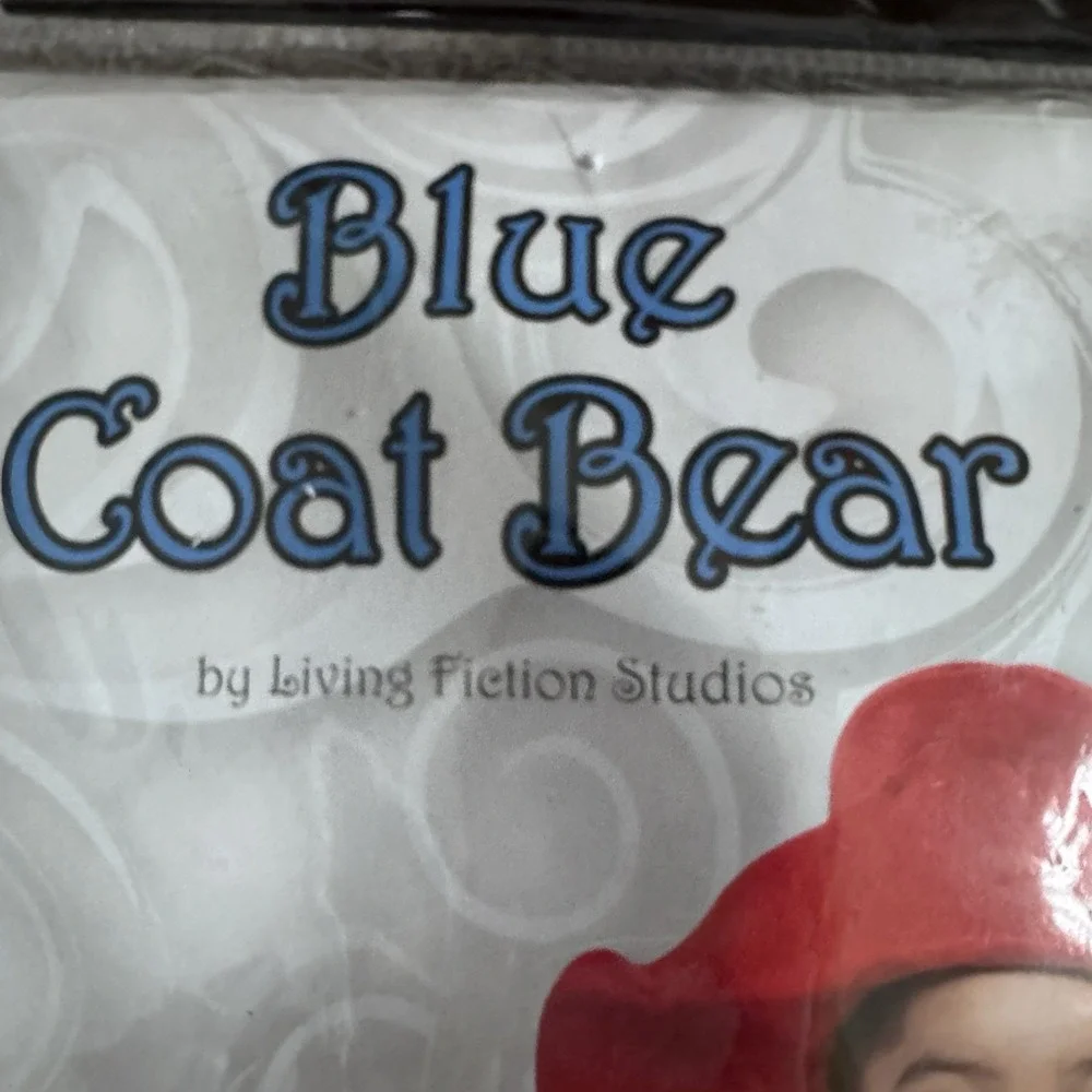Blue Coat Red Hat Red Boots Bear Toddler Halloween‎ Dress Up Theater Costume